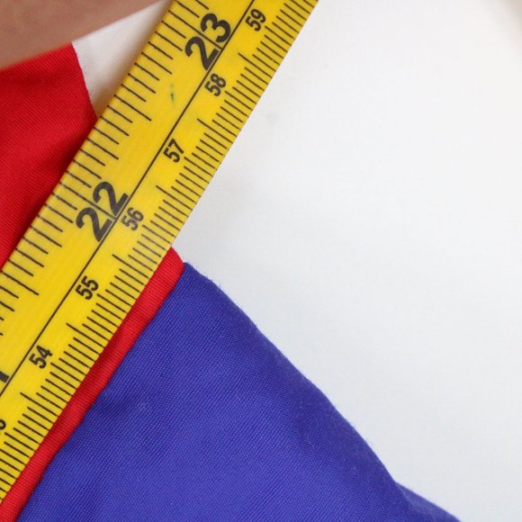 Vintage Moving Comfort Windbreaker Jacket Womens Red & Blue Full Zip Size Large - Picture 7 of 8